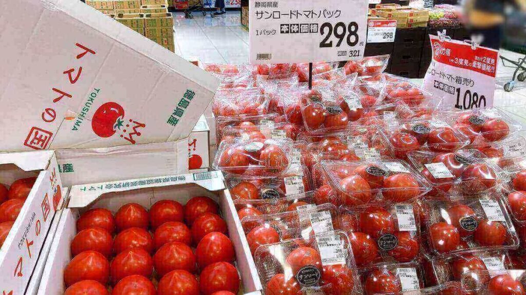 トライアル野菜売り場