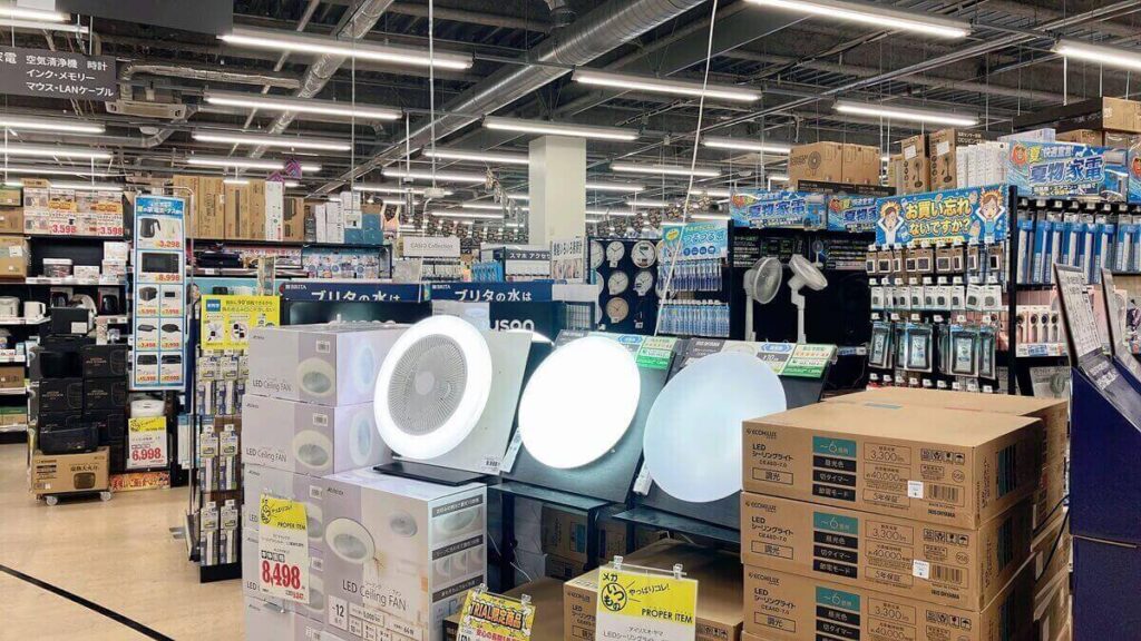 電化製品売り場